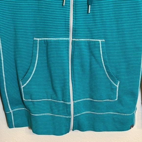 Eddie Bauer Green Zipper Athletic Hoodie - Picture 3 of 14